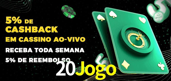 Promoções do cassino ao Vivo 20Jogo